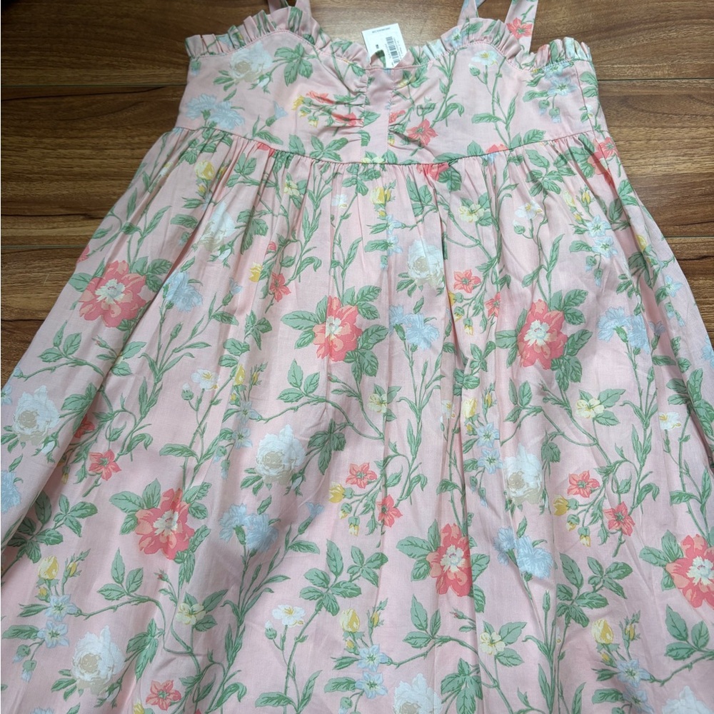 Janie and Jack Floral Pink Dress